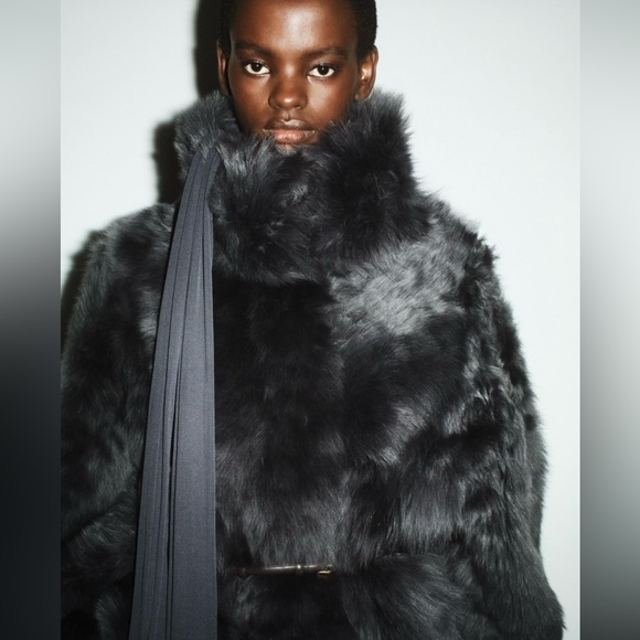 COPY - Aritzia/ Babaton faux fur coat - Picture 1 of 9